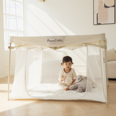[1회대여품] 맘앤리틀 초간편 폴딩 접이식 사각 베이비룸 5일대여